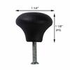 Renovators Supply Manufacturing Cabinet Knobs 1.25" Wrought Iron Drawer Knobs for Cabinets and Drawers with Mounting Hardware Pack of 40 view 2