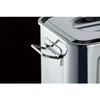  Akagawa Utsukusho AG 21-0 Square Kitchen Pot with Scale 21 cm (With Hand) view 4