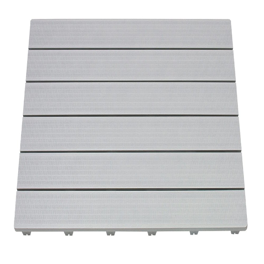 Topre SKH-32 Bath Slats, Hard Resin, Gray, 23.6 x 33.5 inches (60 x 85