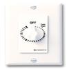 Intermatic FD4HW 4-Hour Spring-Loaded Wall Timer for Lights and Fans, White view 1