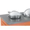 Vollrath 46123 Intrigue Round 6 Quart Induction Chafer with Food Pan view 2
