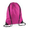 BagBase Unisex's BG010FUCH Premium Gymsac Bag, Fuchsia, Medium view 1
