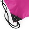 BagBase Unisex's BG010FUCH Premium Gymsac Bag, Fuchsia, Medium view 3