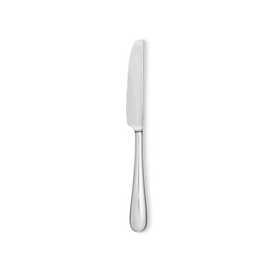 Alessi "Nuovo Milano" 9-Inch Table Knife Monoblock, Set of 6,White