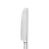 Alessi "Nuovo Milano" 9-Inch Table Knife Monoblock, Set of 6,White view 2