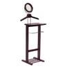 Winsome Valet Stand with Mirror, Open Base view 2