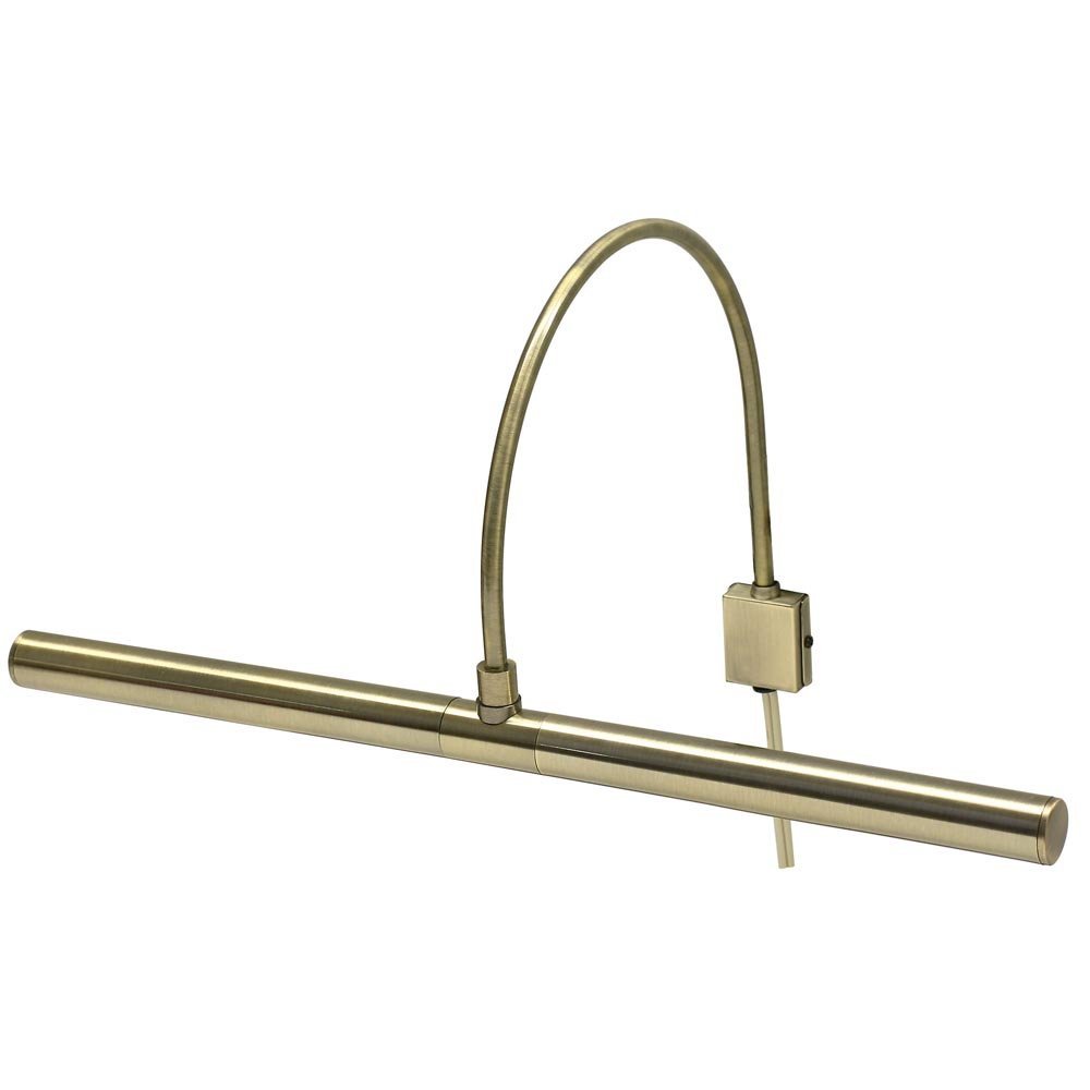 House of Troy APR16-71 Advent Profile Picture Light, 16", Antique Brass