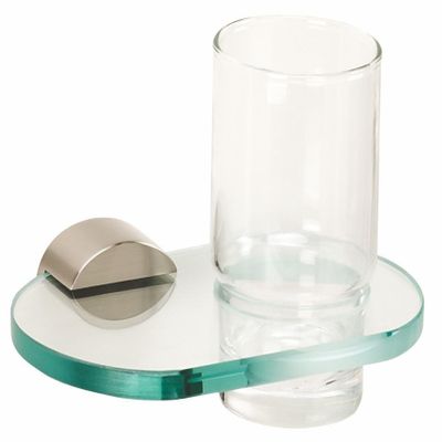 Alno A7670-SN Contemporary III Modern Tumbler Holder, 6-3/4", Satin Nickel