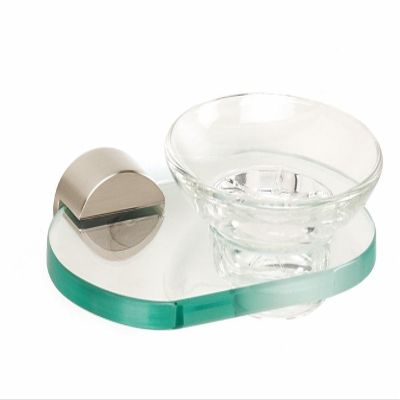 Alno A7630-SN Contemporary III Modern Soap Dish, 6-3/4", Satin Nickel