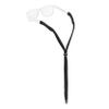 Chums Original Large Frame Cotton Retainer - Unisex Eyewear Keeper for Sunglasses & Glasses - Adjustable Fit, Washable & Made in USA (Large-End, Black) view 1