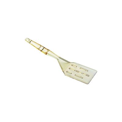 14" High Heat Slotted Turner - Amber