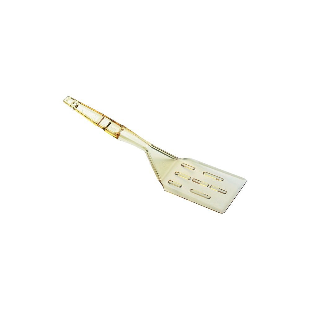 14" High Heat Slotted Turner - Amber