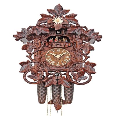 HerrZeit by Adolf Herr Cuckoo Clock - Vine Creepers handshingled
