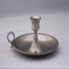 Brass & Silver Traditions Maid's Chamberstick, Pewter view 1