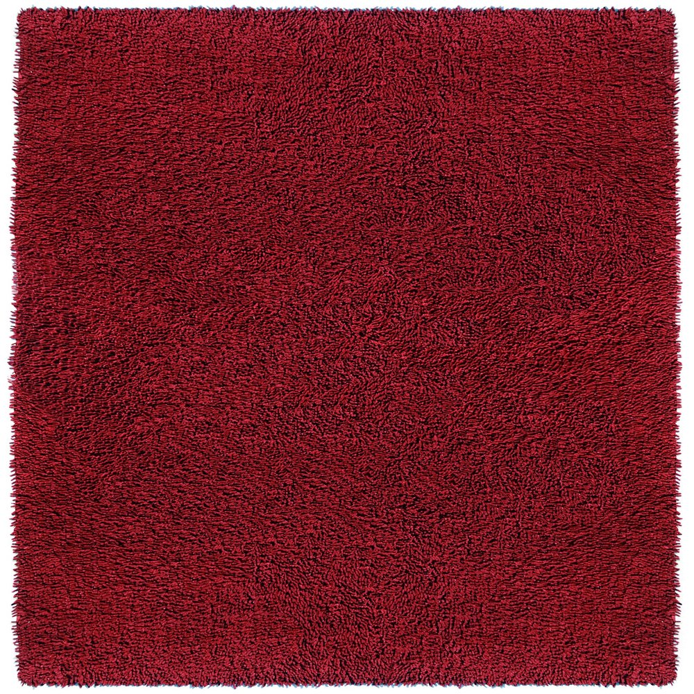 Shagadelic Chenille Twist Rug, 30-Inch by 50-Inch, Burgundy
