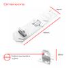 Sterling 155 AHS Hasp & Staple, Chrome, 155mm view 3