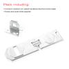 Sterling 155 AHS Hasp & Staple, Chrome, 155mm view 4