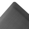 NoTrax 974S0312BL 974-Ergo Mat Grande 3' x 12' Black Anti-Fatigue Mat with Red Stop view 1