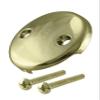 Westbrass All Exposed Pull & Drain Bath Waste - 14" Make-Up, 17 Gauge Tubing, Polished Brass, D3263K-03 view 2
