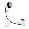 Westbrass Sch. 40 PVC 27 in. Cable Drive Bath Waste, Stainless Steel, D50P27-20 view 1