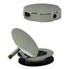 Westbrass Sch. 40 PVC 27 in. Cable Drive Bath Waste, Stainless Steel, D50P27-20 view 3