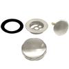 Westbrass Sch. 40 PVC 27 in. Cable Drive Bath Waste, Stainless Steel, D50P27-20 view 4