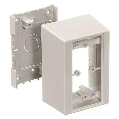 Hubbell 09037 Non-Metallic Raceway Box Hubbell Wiring Device 09037 Non-Metallic Raceway Box