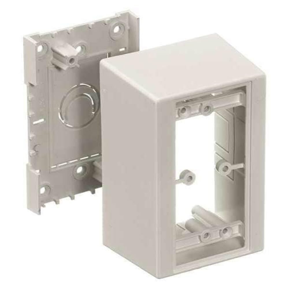 Hubbell 09037 Non-Metallic Raceway Box Hubbell Wiring Device 09037 Non-Metallic Raceway Box