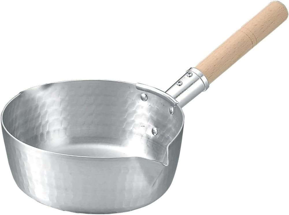AP-40321 Aluminum Yukihira Pot, Crow Mouth, Right Hand, 8.3 inches (21 cm)
