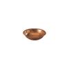 Tablecraft 12" Mahogany Round Woven Wood Bowl view 1