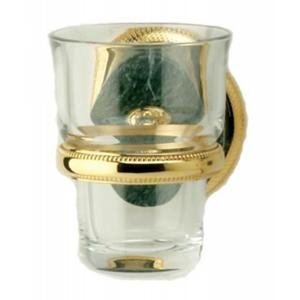 Phylrich KMF30_015 - Valencia Wall Mounted Glass Holder