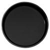 11" Round Polytread Tray - Black view 1