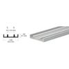 CRL Satin Anodized Aluminum Lower Track Extrusion - 12 ft long [Misc.] view 1