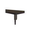 Correll SPA2496PX-07 Adjustable Height Folding Seminar Table with Panel Leg, Rectangular Top, 24" Height, 22-30" Wide, 96" Length, Black Granite view 4
