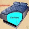 Calesco, Calesco, Aqua Fusion Free Flow Waterbed Mattress with Bamboo Zipper Mattress Cover, Heater & Stand Up Liner view 4