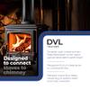 DuraVent DVL 6DVL-E90 6'' Galvanized Steel/Stainless Steel Double Wall Stove Pipe, 90 Degree Elbow Connector for Vent and Exhaust, Black view 2