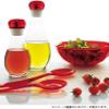Guzzini - Gocce, Oil Vinegar Cruet Set - Transparent, 11 x h29 cm | 1000 cc - 23130200 view 3