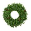 Vickerman 10' Cheyenne Pine Commercial Artficial Christmas Wreath with Pine Cones - Unlit view 1