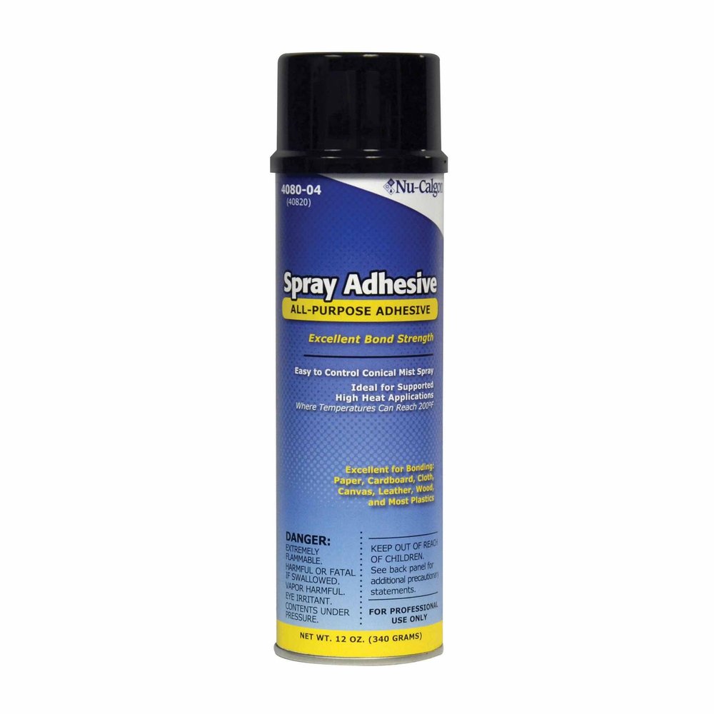 Nu-Calgon 4080-04 (12 oz. Can) Spray Adhesive