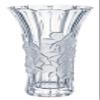 Aderia F-70420 Clear 01. Small Crystal Orchid Pattern Vase, Small view 1