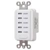 Intermatic EI235W Electronic 15, 30, 45, 60, 120 Minute Auto-Off Timer - Easy Operation, Silent Functionality, Easy Installation, White Finish - Versatile Timer Switch for Lights, Fans, Appliances view 4