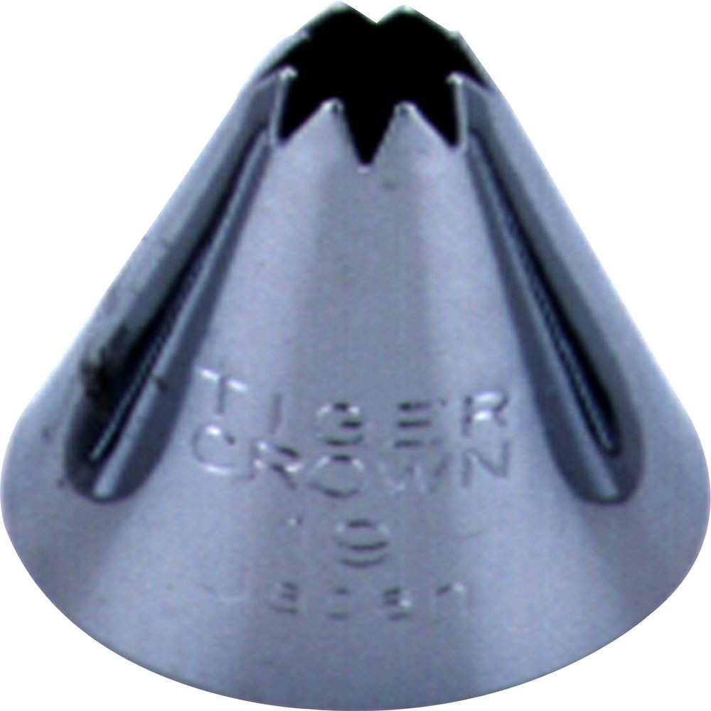 1003 Tiger Crown Base, Silver, 0.7 x 1.1 inches (18 x 28 mm), Small #19 Brass, Chrome Plated, Flower Shape, 8 Cuts, 1003