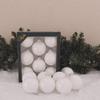 Christmas By Krebs Made in The USA Designer Seamless Glass Christmas Ball Ornaments, 2 5/8" (67mm), 8 Pieces view 3