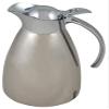 Helios Brilliant Stainless Steel Vacuum Jug 1 Litre, Metallic view 2