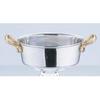  Sanho Sangyo PPT9301 UK Petite Oval Pan, 3.1 inches (8 cm), Deep Type, 18-8 Stainless Steel + Anodized Aluminum, China view 1