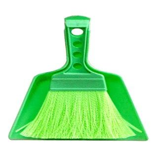 Dustpan with mini brush nylon Broom Mini Desk Cleaning Brush Approximately/21 X/17 cm