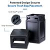 Commercial Zone-73290199 PolyTec 42 Gallon Square Waste Container with Dome Lid Color: Black view 2