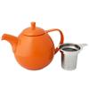 FORLIFE Curve Teapot with Infuser, 45-Ounce, Carrot view 2