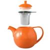 FORLIFE Curve Teapot with Infuser, 45-Ounce, Carrot view 3