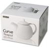 FORLIFE Curve Teapot with Infuser, 45-Ounce, Carrot view 4